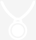 Round pendant necklace